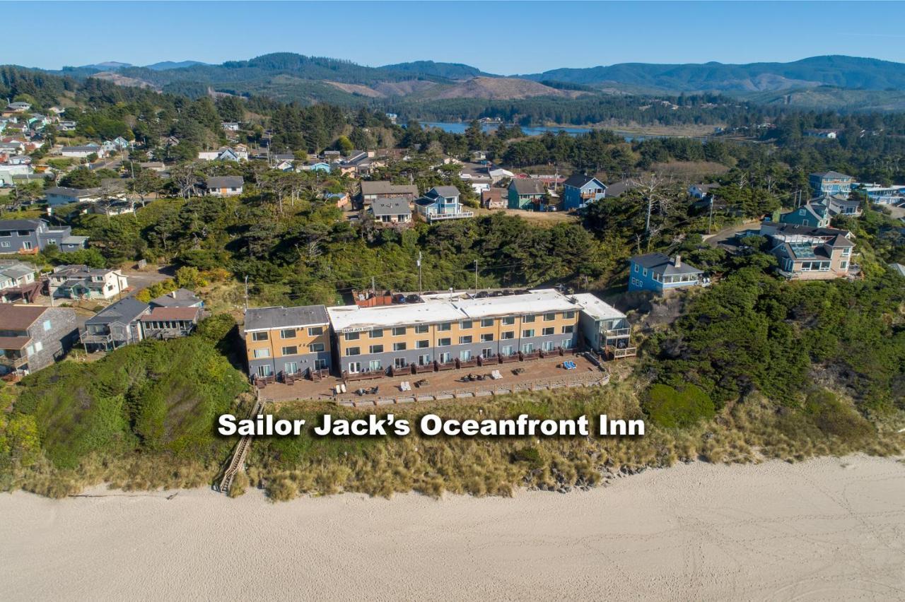 Sailor Jack Oceanfront Motel Lincoln City Exterior photo