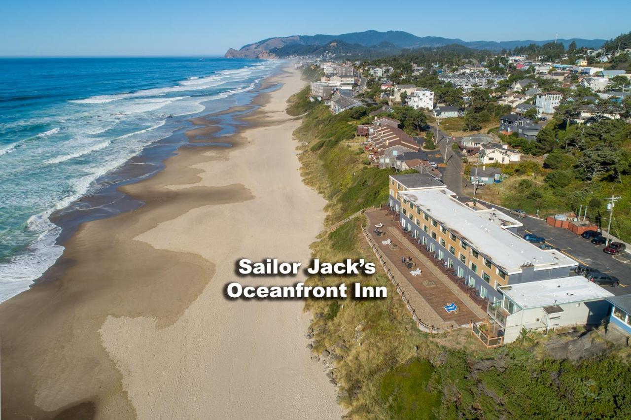 Sailor Jack Oceanfront Motel Lincoln City Exterior photo