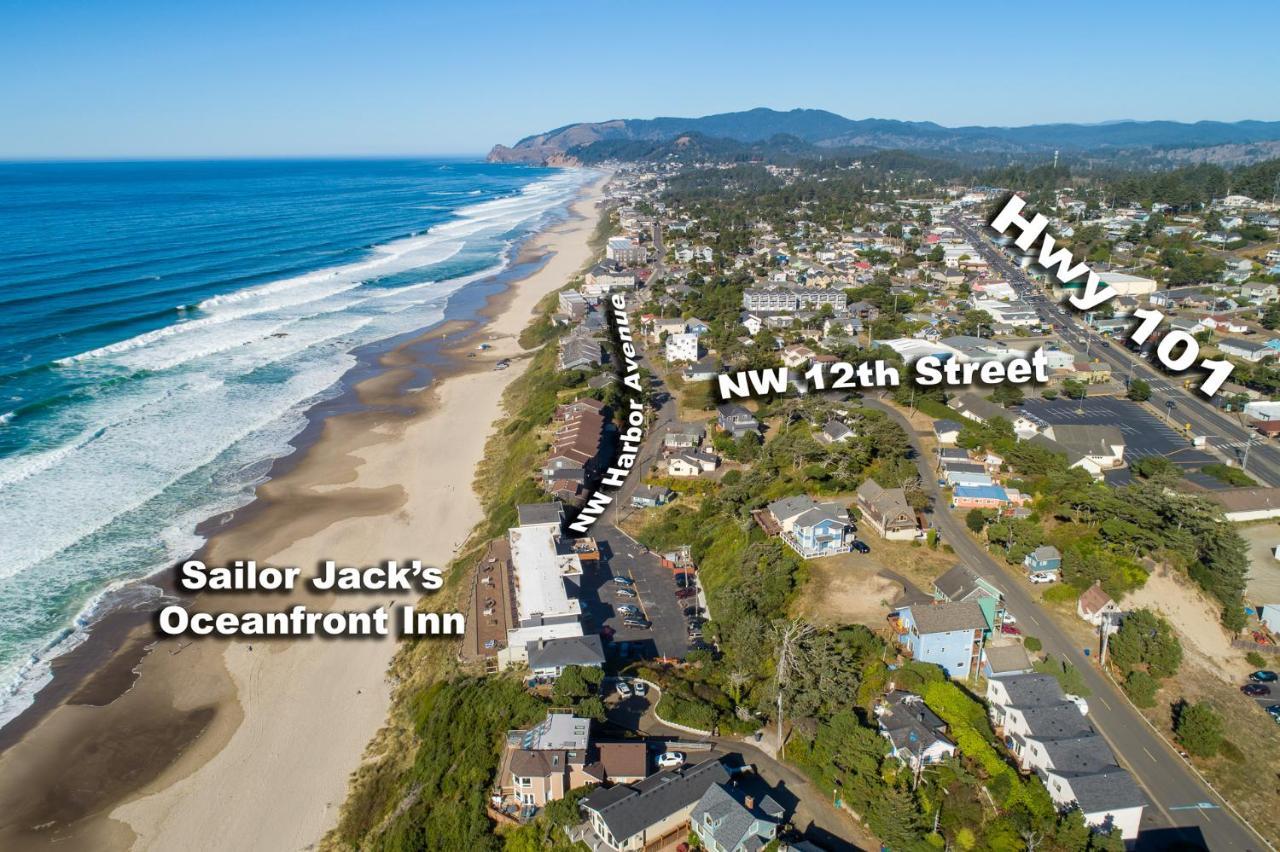 Sailor Jack Oceanfront Motel Lincoln City Exterior photo